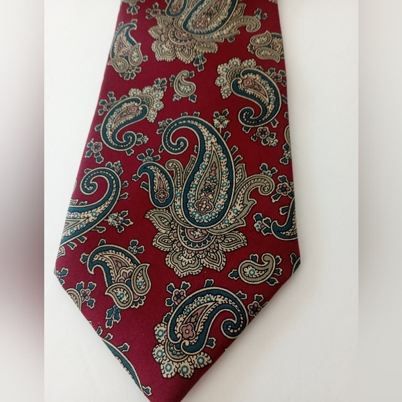 LIBERTY OF LONDON Paisley Silk Tie - Picture 4 of 7